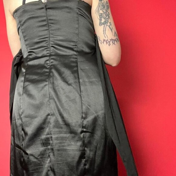 Le chateau / Vintage black strapless cocktail dress 🖤🖤​​​​​​​​​​ - Picture 5 of 5